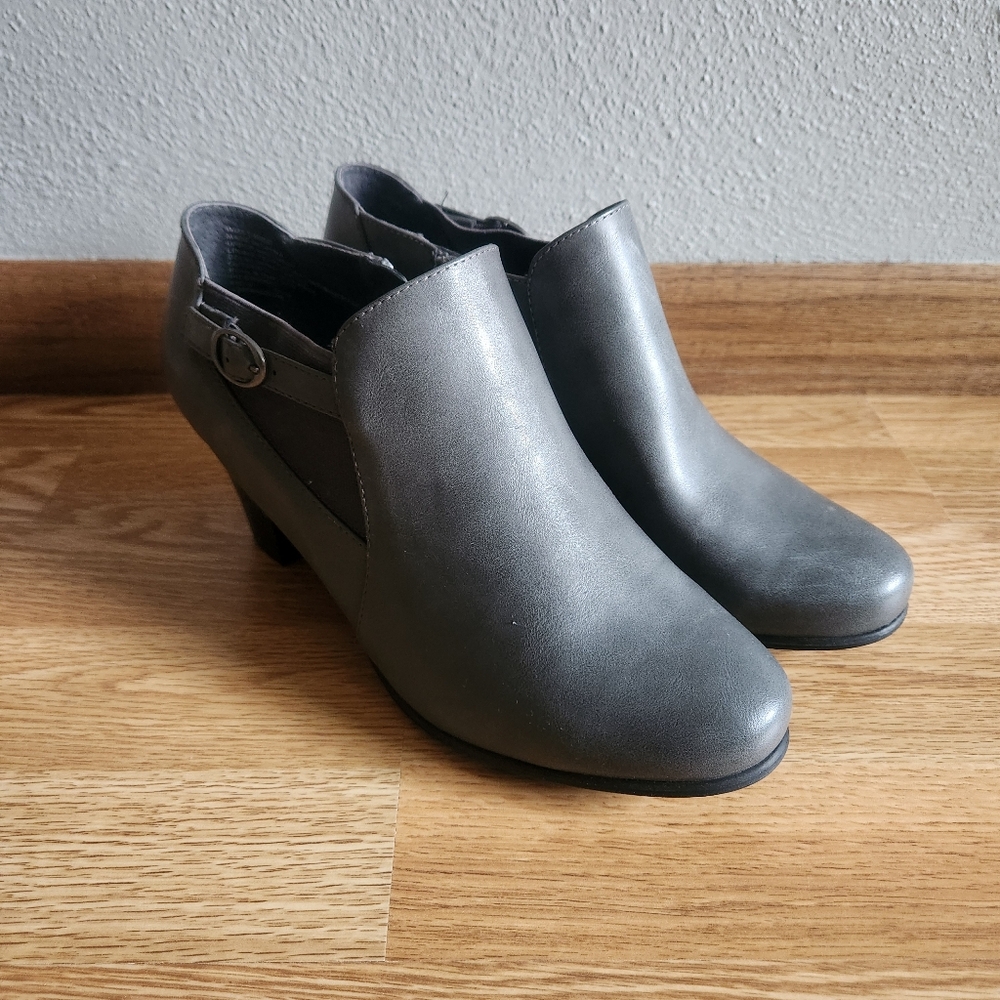 Croft & Barrow Elegant Gray Women's Ankle Boots